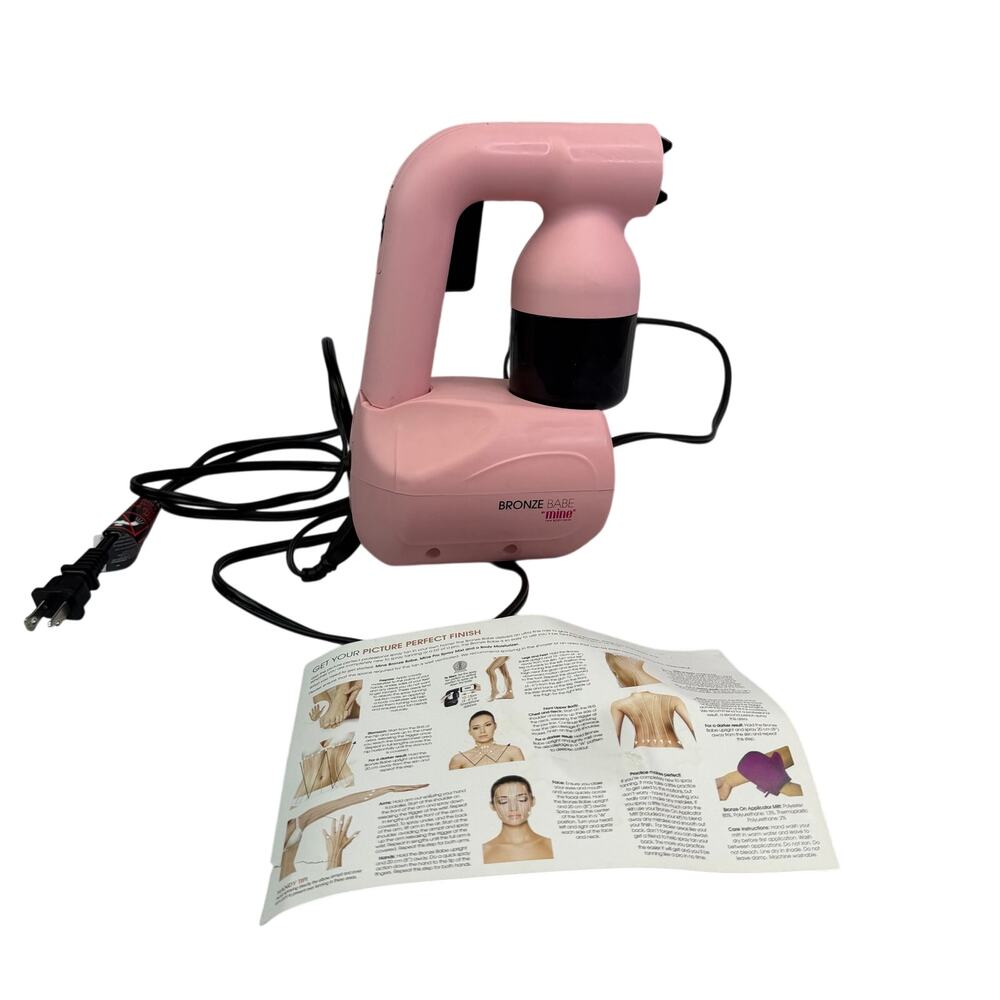 Bronzebabe Home Spray Tan Kit | At Home Spray Tanning Kit Pink Color (No Spray)